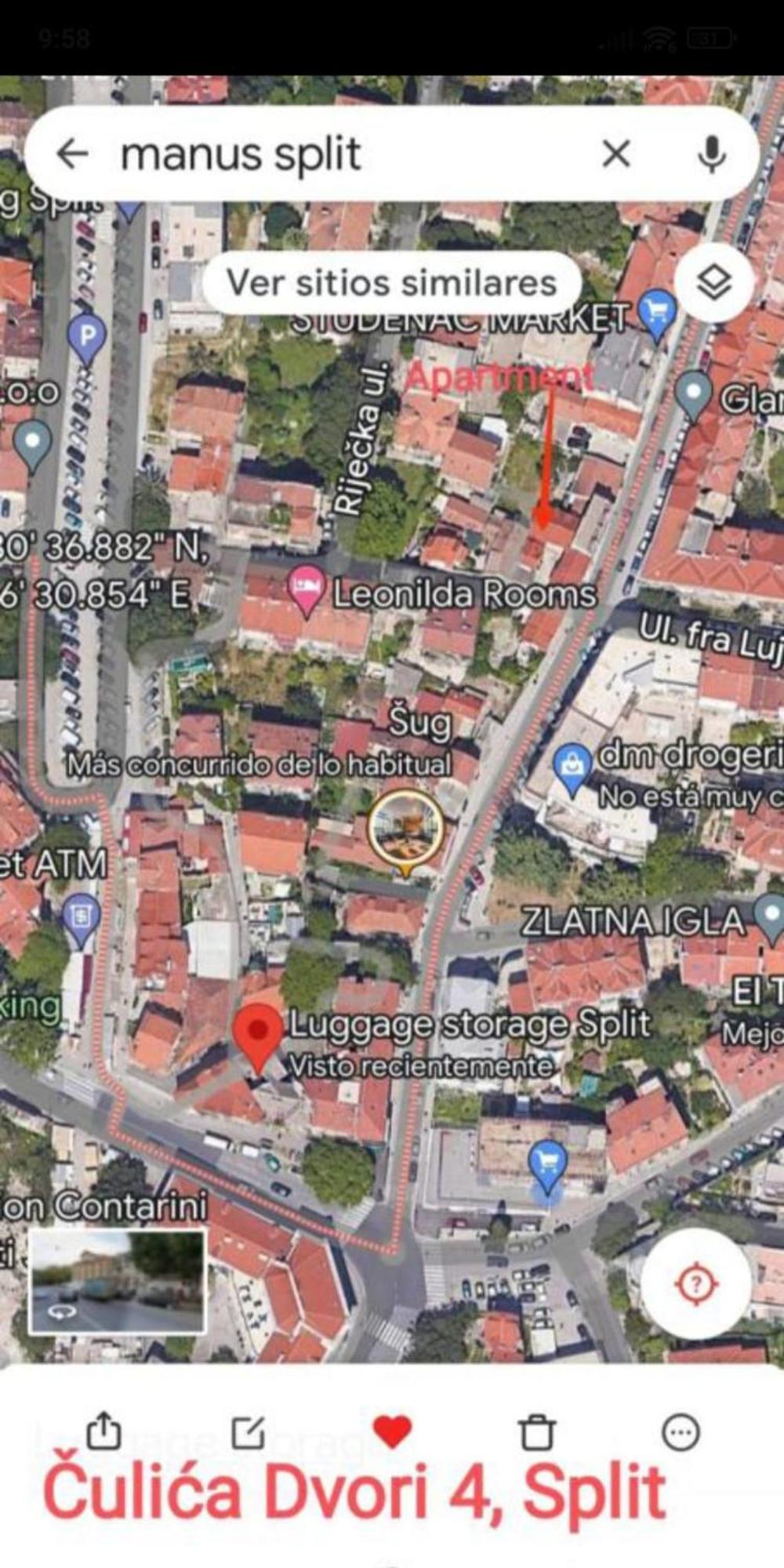 דירות ספליט Center Perfect Spot מראה חיצוני תמונה